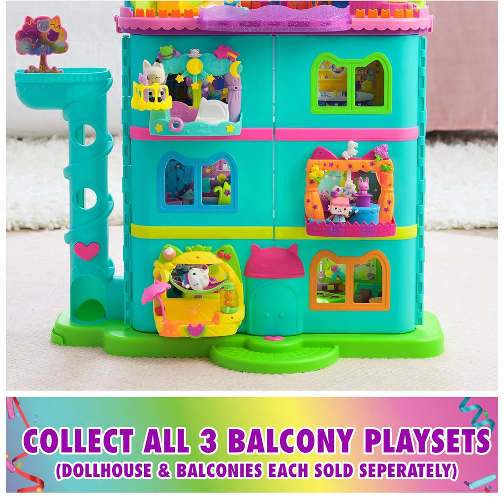 Gabby's Dollhouse Pandy Paws Dreamy Balcony Playset - TOYBOX Toy Shop