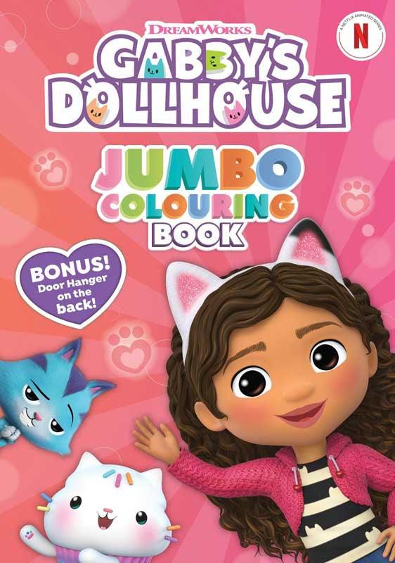 Gabby's Dollhouse Jumbo Colouring Book - TOYBOX Toy Shop