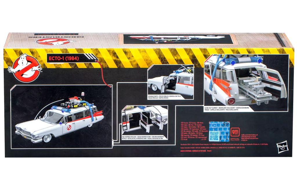 Ghostbusters Plasma Series Ecto-1 (1984) Action Figure Vehicle Replica - TOYBOX Toy Shop