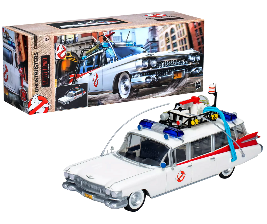 Ghostbusters Plasma Series Ecto-1 (1984) Action Figure Vehicle Replica - TOYBOX Toy Shop