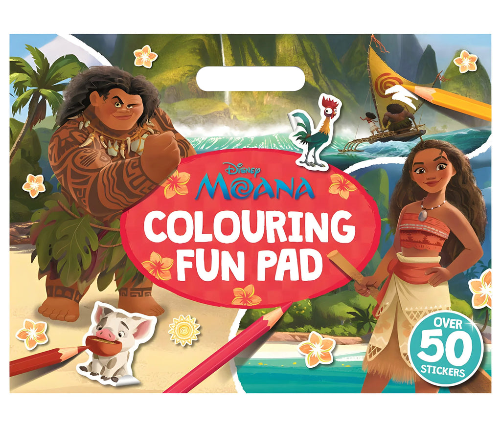 Giant Colour Me Pad Disney Moana - TOYBOX Toy Shop