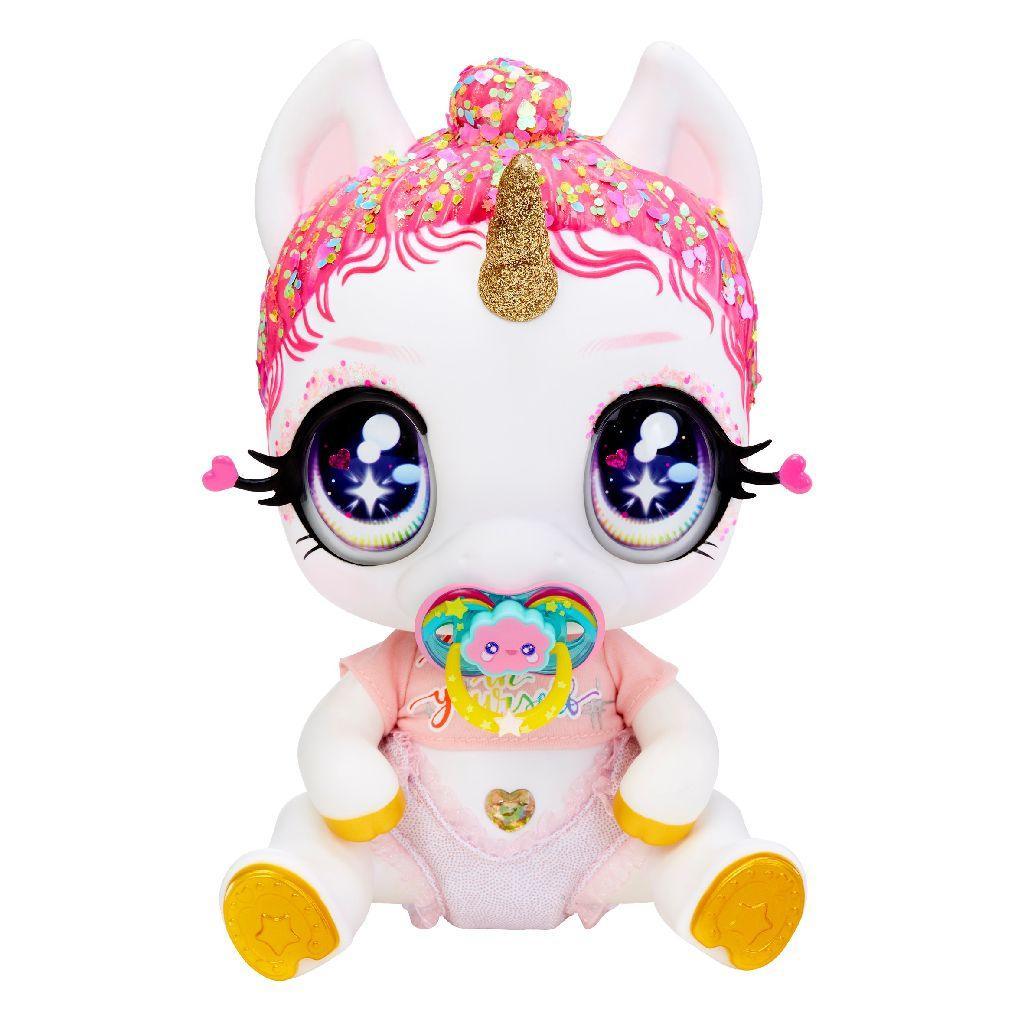 Glitter Babyz Unicorn Colour Changing Doll Lunita Sky - TOYBOX Toy Shop