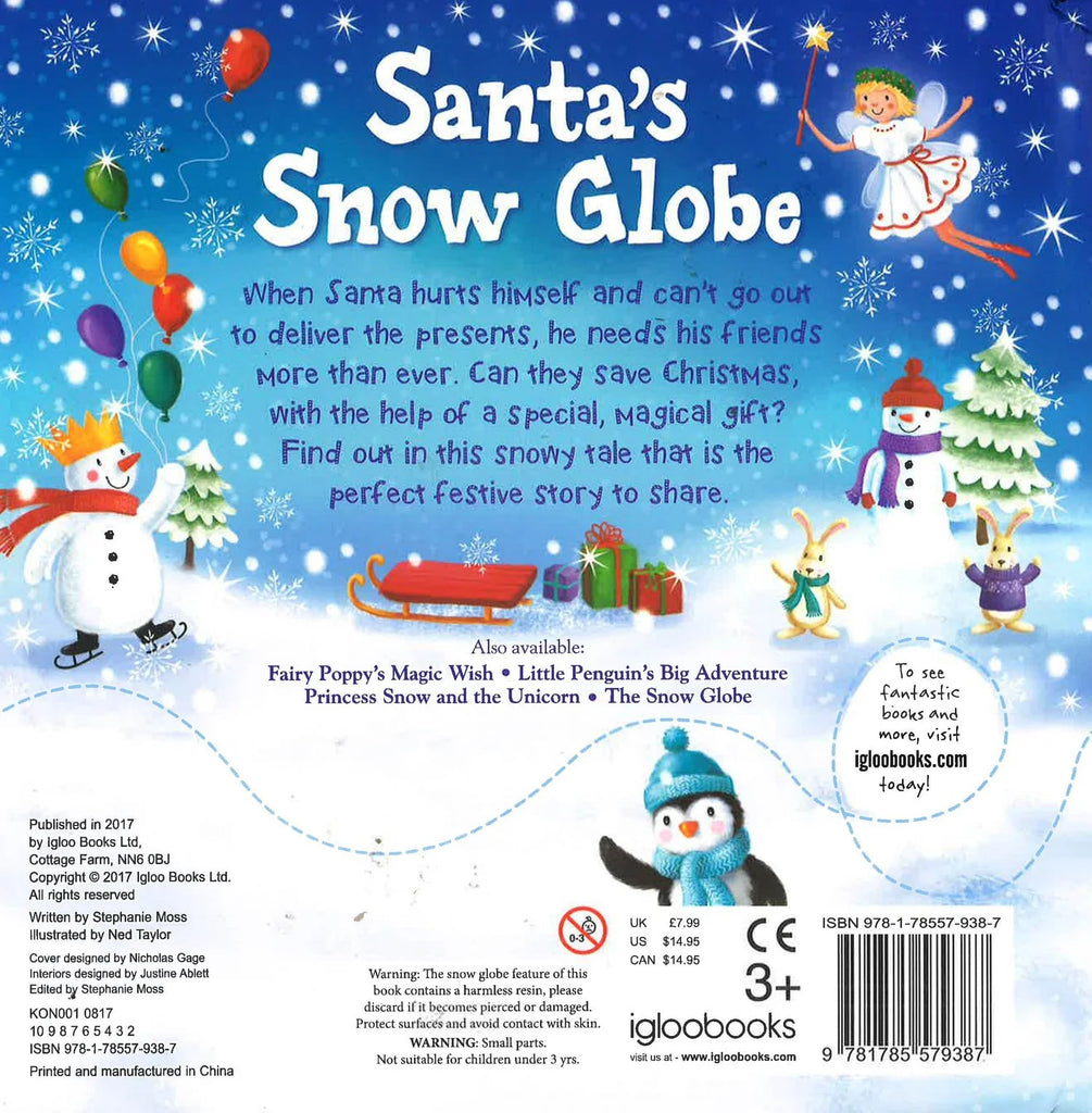 Glitter Globes Snowflake - Santa's Snow Globe - TOYBOX Toy Shop