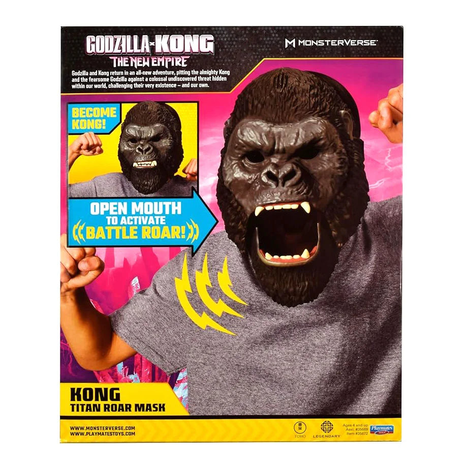 Godzilla x Kong: The New Empire Authentic Interactive Kong Mask - TOYBOX Toy Shop