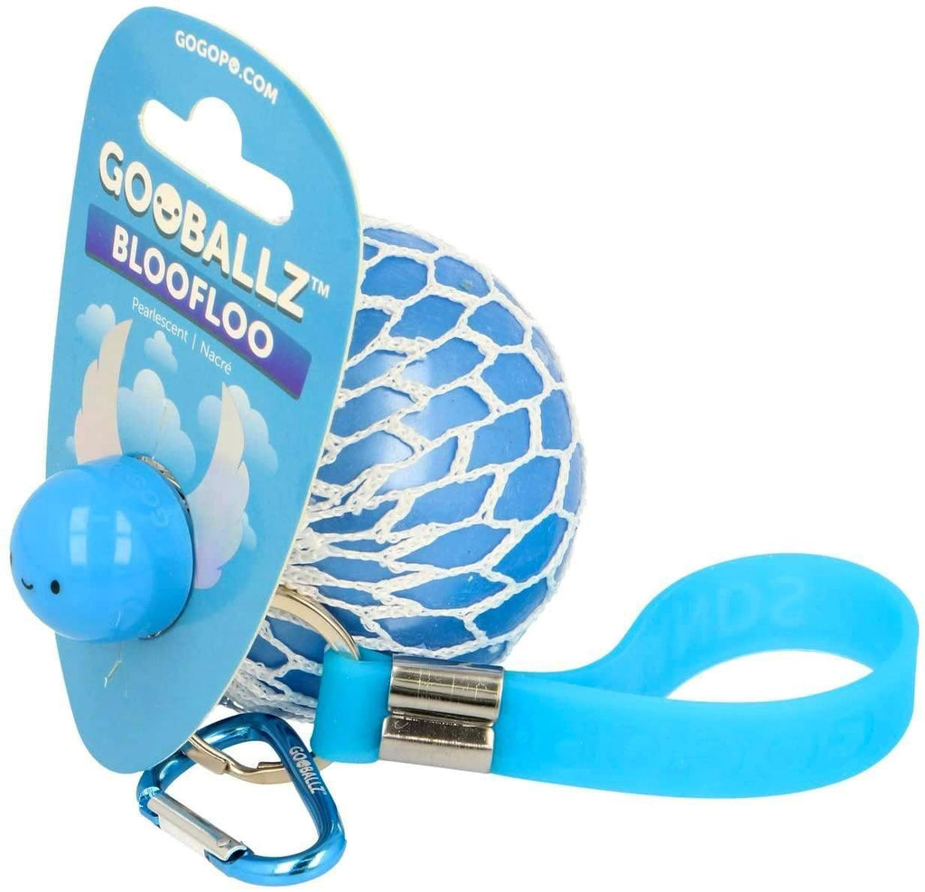 GOGOPO Gooballz Clip On Pearlescent Slime Ball - Assortment - TOYBOX Toy Shop