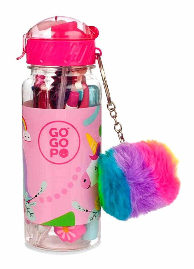 GOGOPO Unicorn Sports Bottle with Stationery - TOYBOX Toy Shop