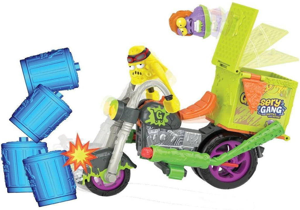 Grossery Gang GGA24000 Delivery Strike Motorbike - TOYBOX Toy Shop