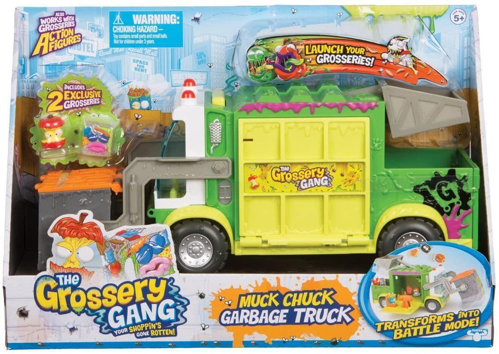 Grossery Gang Muck Chuck Garbage Truck - TOYBOX Toy Shop