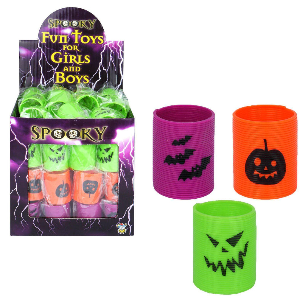 Halloween Toy Spring 3cm - Assorted Colours - TOYBOX Toy Shop