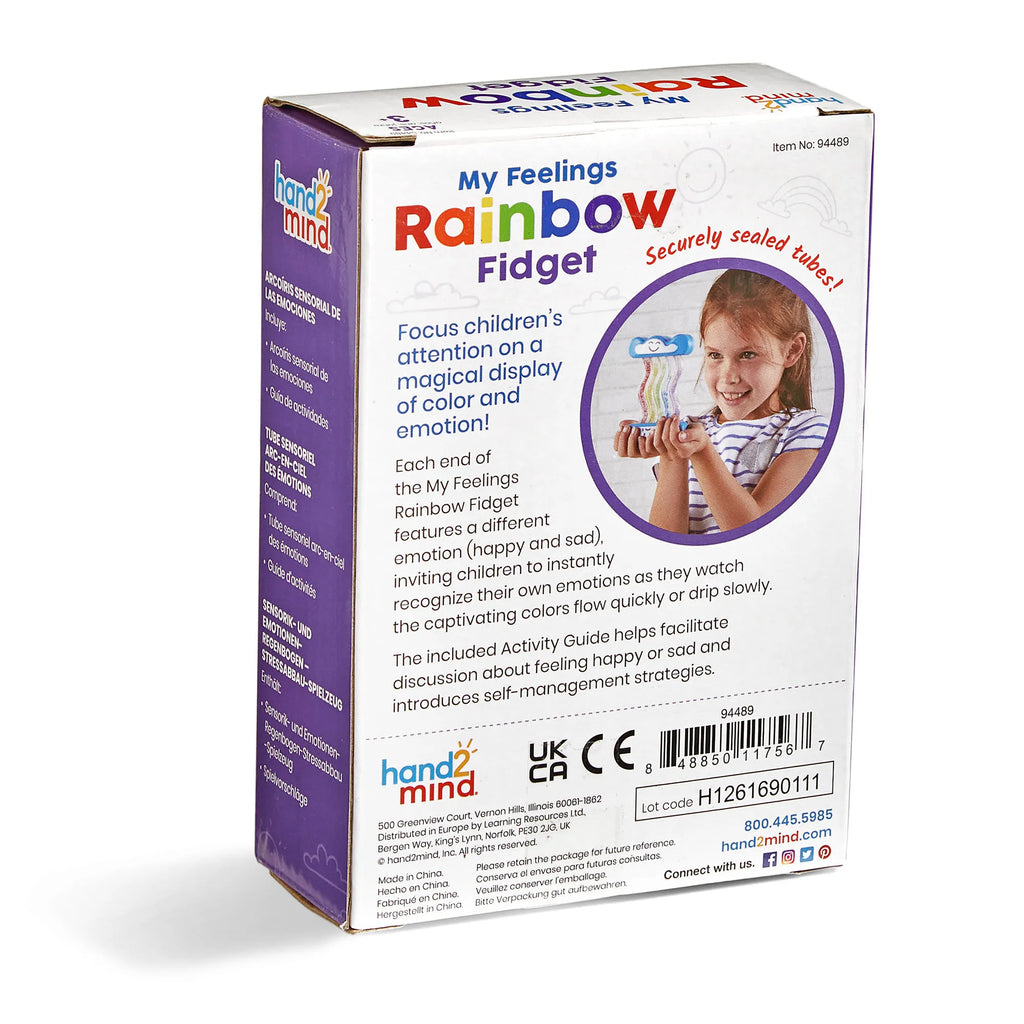 Hand2Mind My Feelings Rainbow Fidget - TOYBOX Toy Shop