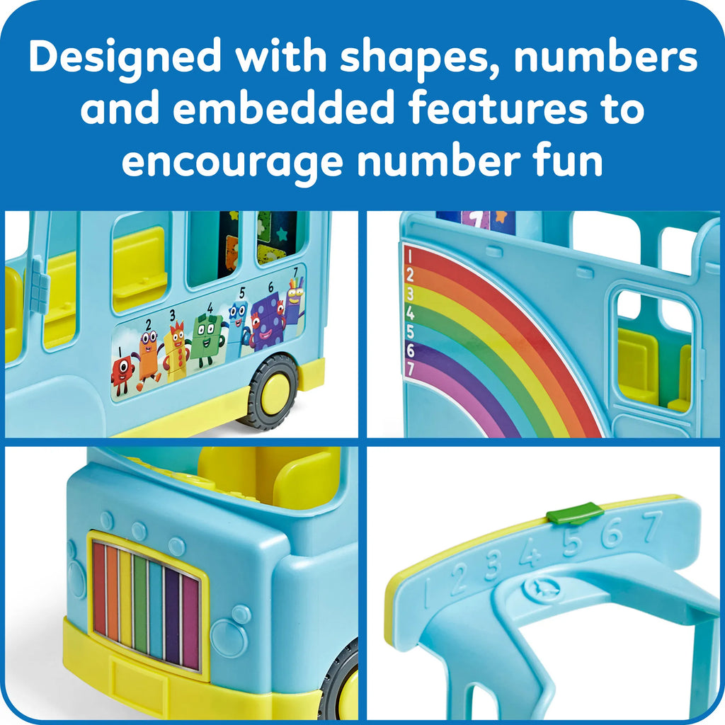 Hand2Mind Numberblocks Rainbow Counting Bus - TOYBOX Toy Shop