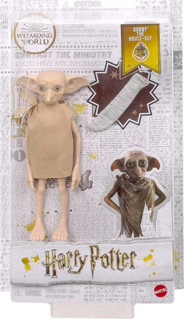 Harry Potter Dobby the House-Elf Doll and Sock - TOYBOX Toy Shop