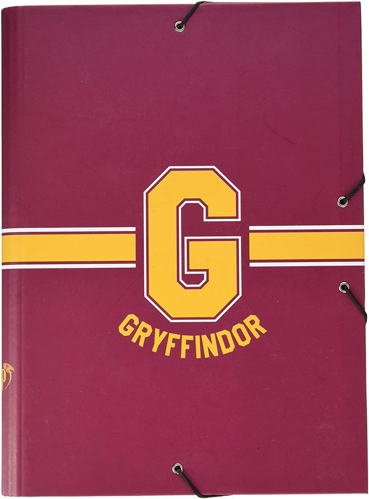 Harry Potter Gryffindor A4 Elasticated Folder - TOYBOX Toy Shop