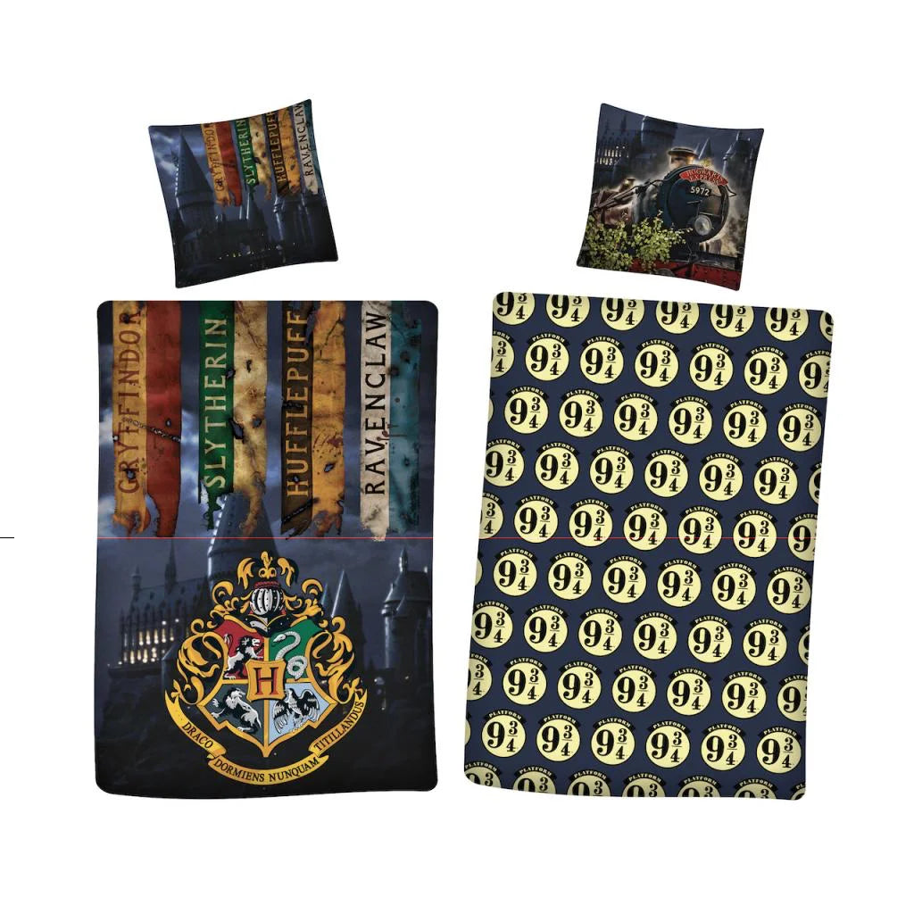 Harry Potter Reversible Duvet Cover Bed 90cm - TOYBOX Toy Shop