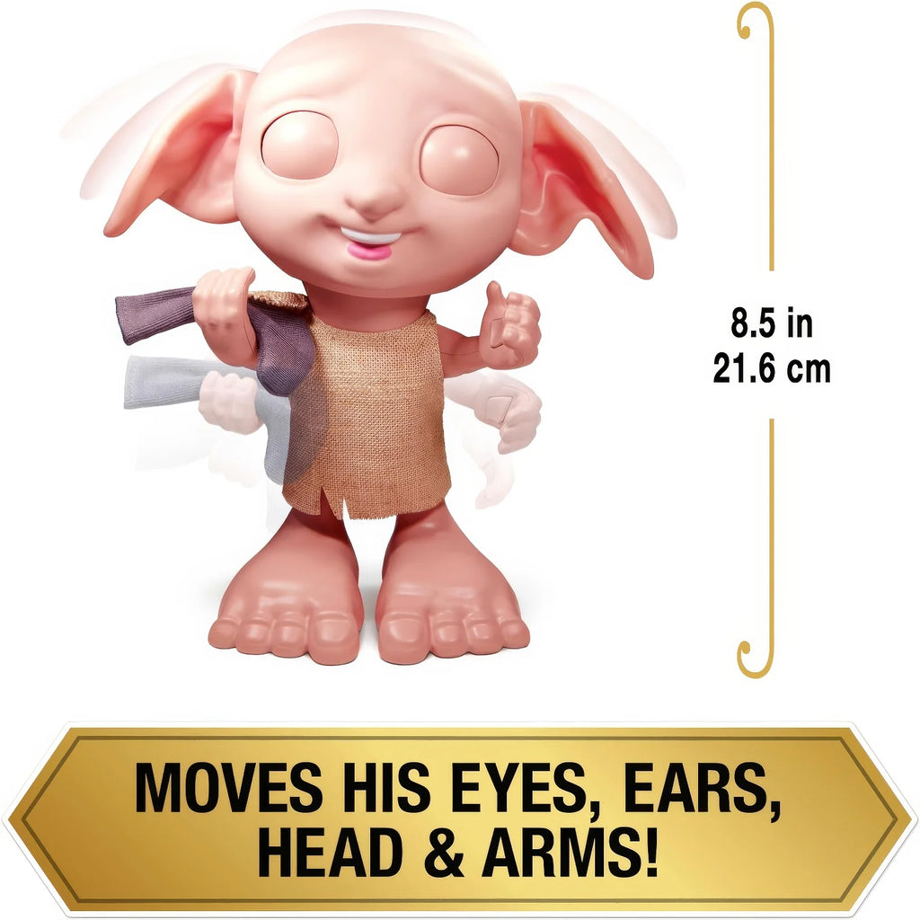 Harry Potter, Interactive Magical Dobby Elf Doll 21cm - TOYBOX Toy Shop