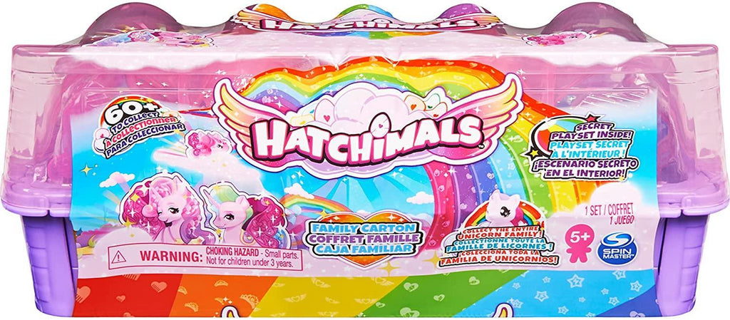 Hatchimals CollEGGtibles Unicorn Family Carton with Surprise Playset - TOYBOX Toy Shop