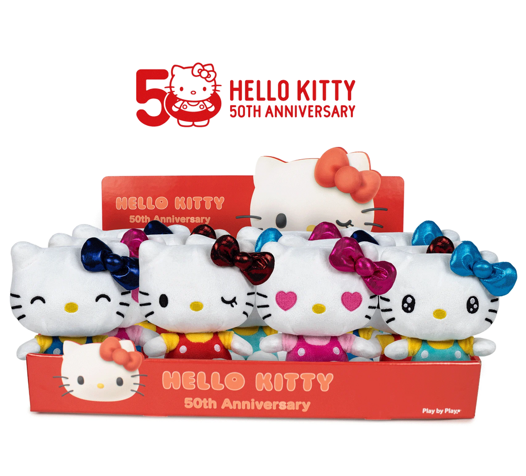 Hello Kitty 50th Anniversary Plush 32cm - Assorted - TOYBOX Toy Shop