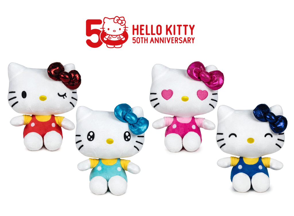 Hello Kitty 50th Anniversary Plush 32cm - Assorted - TOYBOX Toy Shop