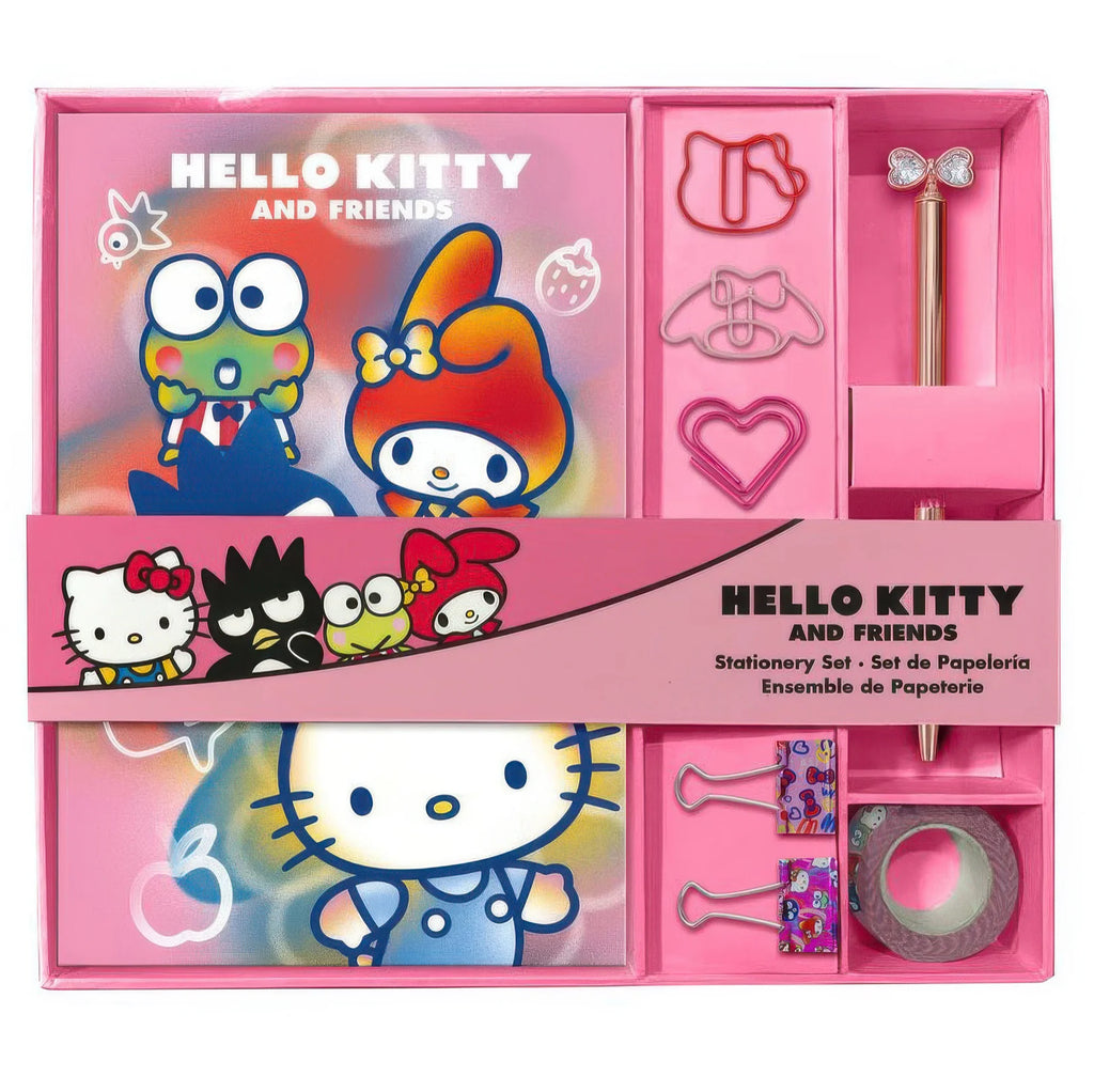 Hello Kitty Stationery Set with Notebook and Accessories - TOYBOX Toy Shop