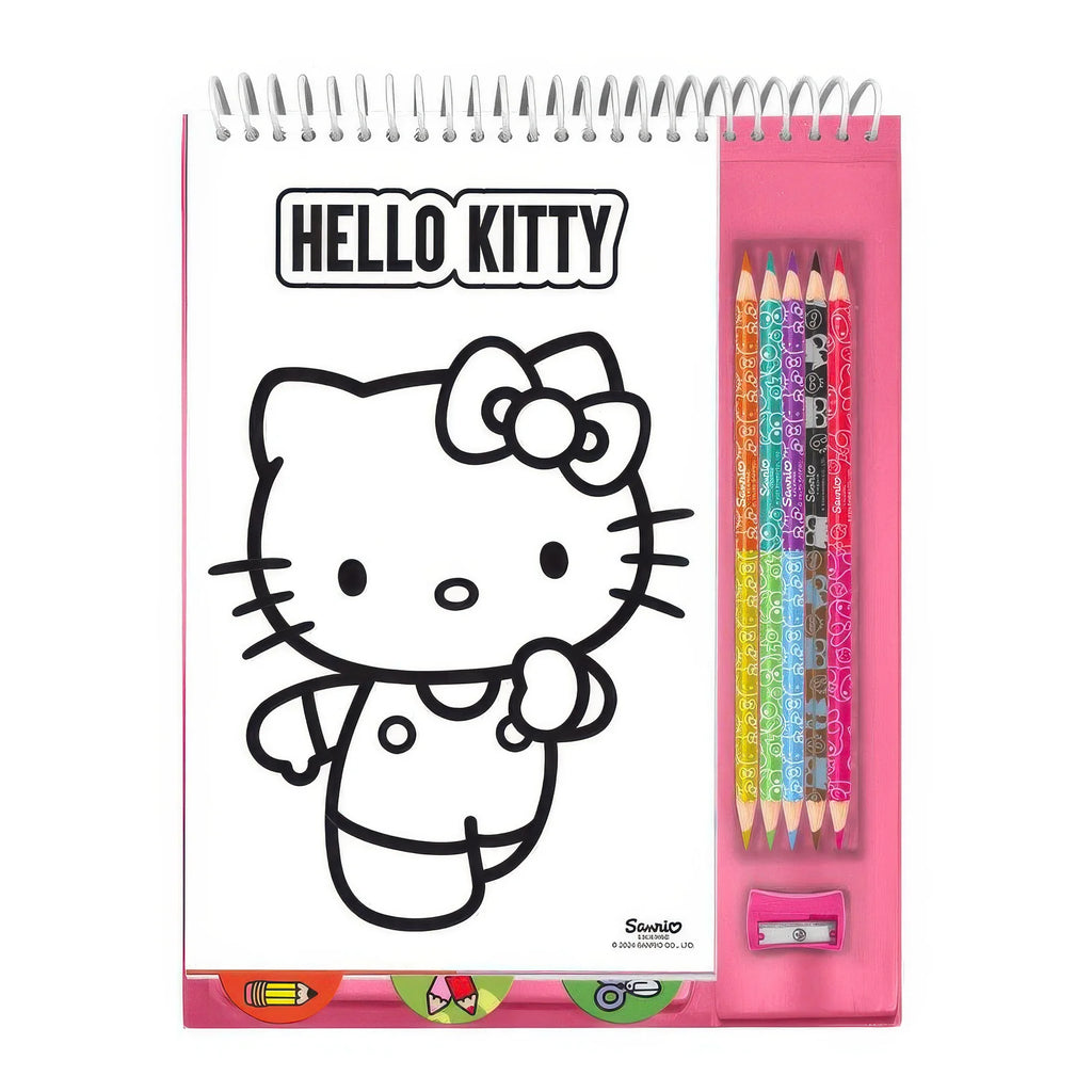 Hello Kitty Creative Colouring Sketchbook - TOYBOX Toy Shop