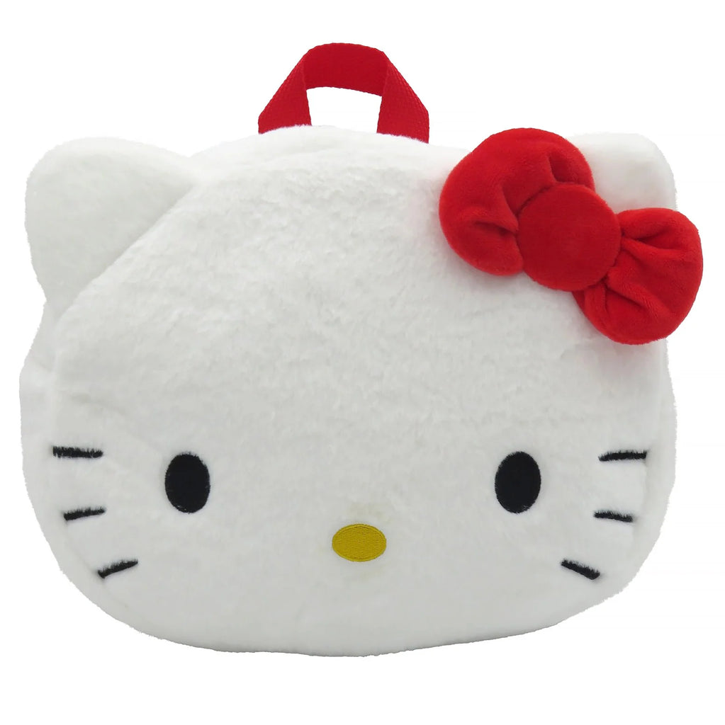 Hello Kitty Face Plush Backpack 24cm - TOYBOX Toy Shop