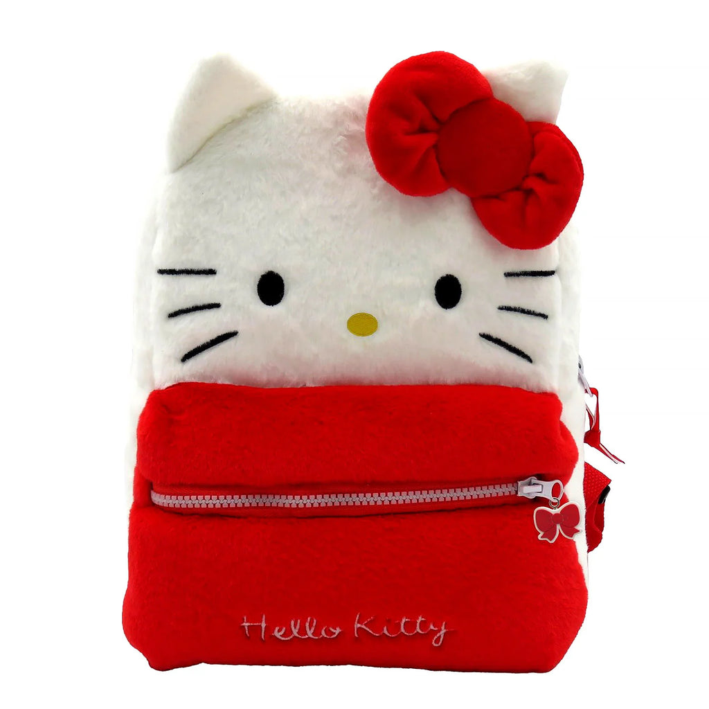 Hello Kitty Fur Backpack 30cm - TOYBOX Toy Shop