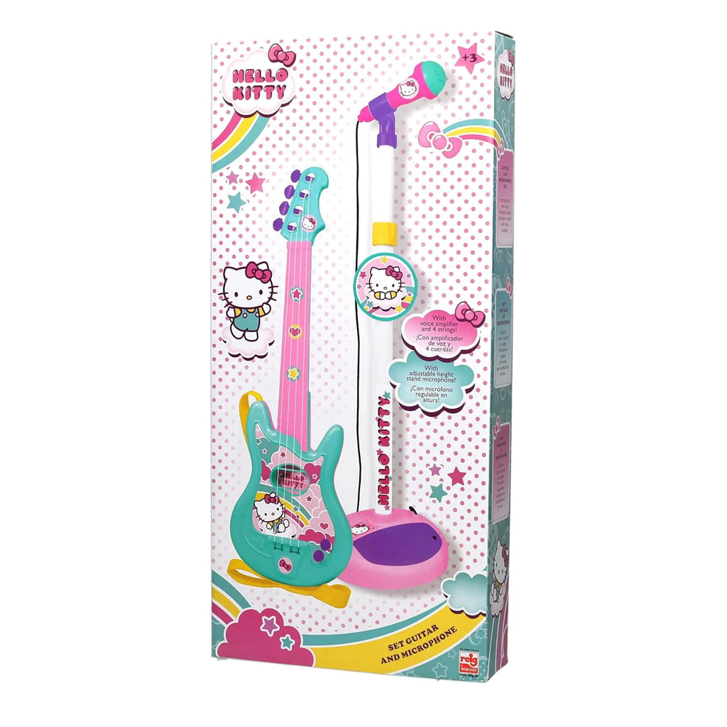Hello Kitty Guitar and Microphone Set - TOYBOX Toy Shop