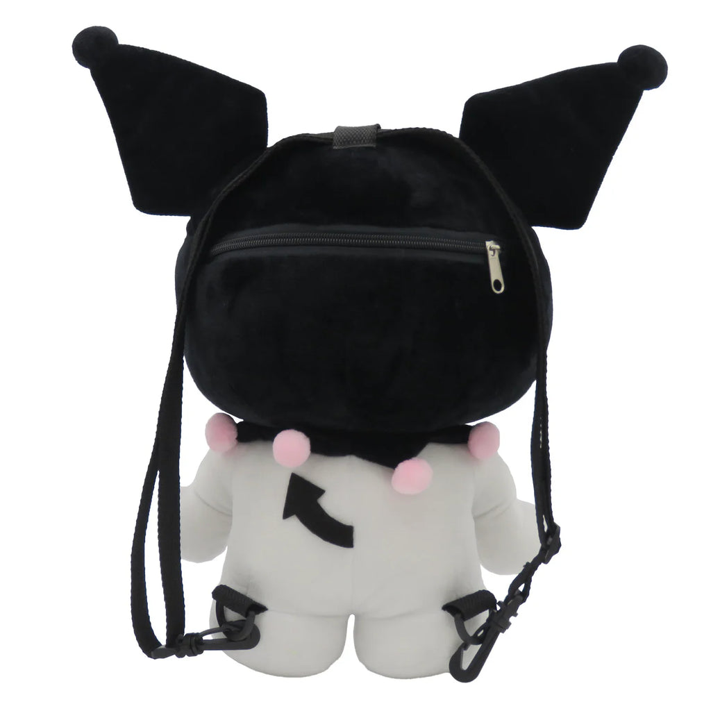 Hello Kitty Kuromi Plush Backpack 35cm - TOYBOX Toy Shop