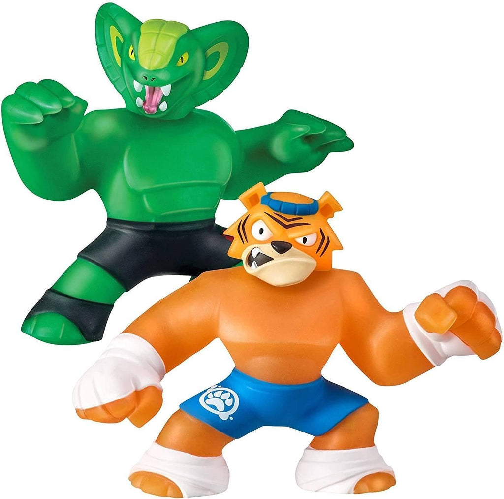 Heroes of Goo Jit Zu - 2 Pack of Glow in The Dark Action Figures - TOYBOX Toy Shop