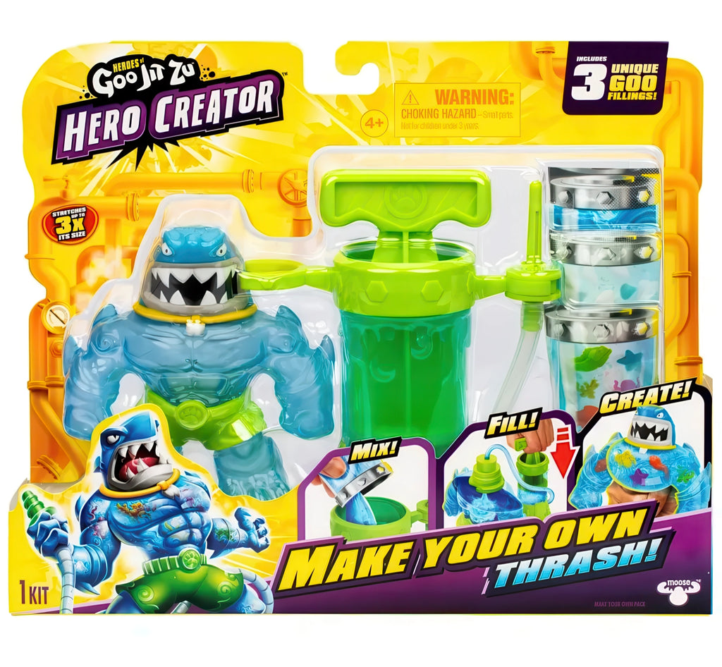 Heroes of Goo Jit Zu Hero Creator Thrash - TOYBOX Toy Shop