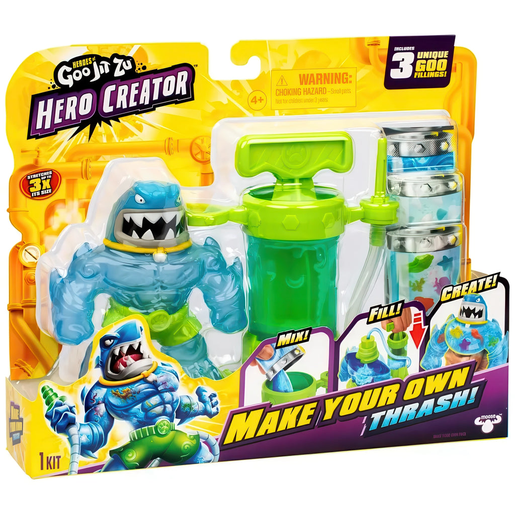 Heroes of Goo Jit Zu Hero Creator Thrash - TOYBOX Toy Shop