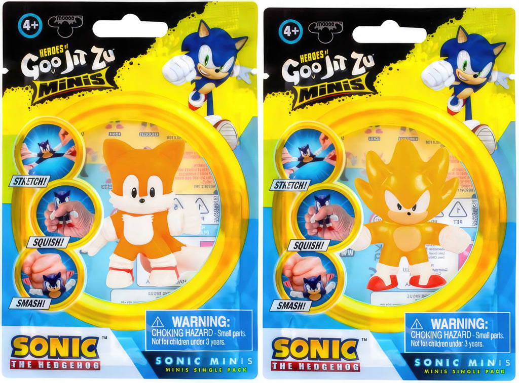 Heroes of Goo Jit Zu Sonic the Hedgehog Minis - Assorted - TOYBOX Toy Shop