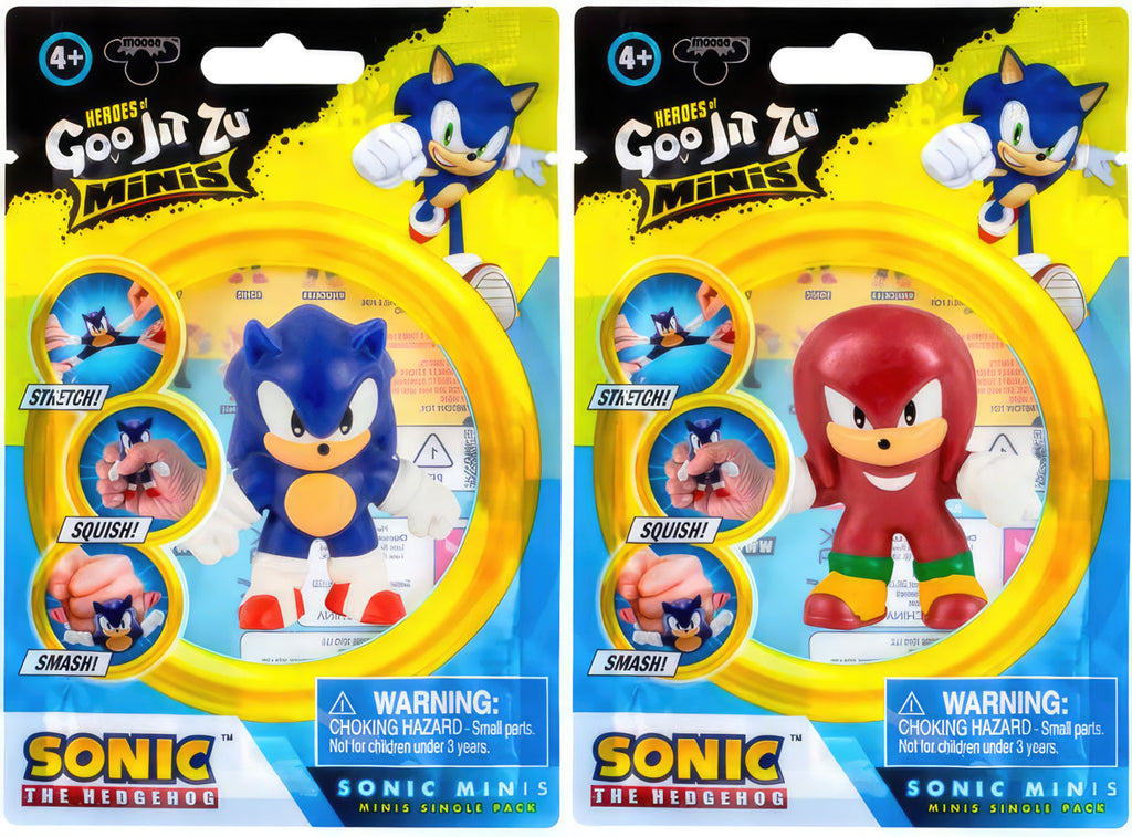 Heroes of Goo Jit Zu Sonic the Hedgehog Minis - Assorted - TOYBOX Toy Shop