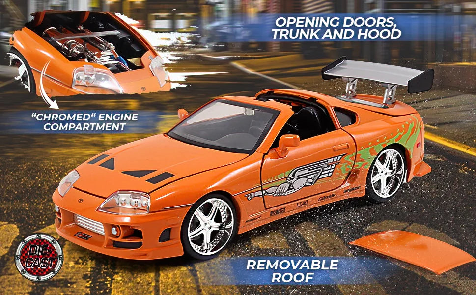 Hollywood Rides - Fast & Furious 1995 Toyota Supra - TOYBOX Toy Shop