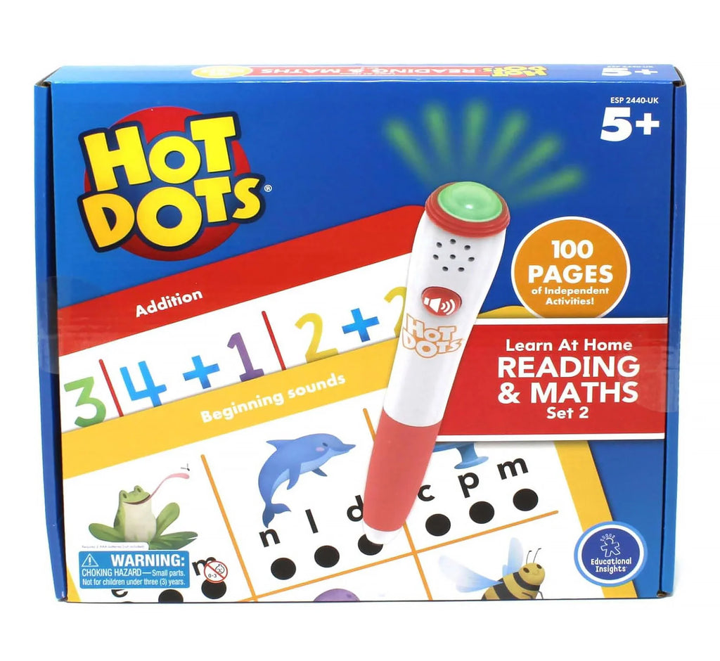 Hot Dots® Learn at Home Reading & Maths Set 2 - TOYBOX Toy Shop