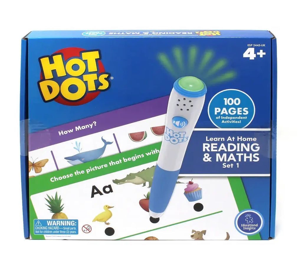 Hot Dots® Learn at Home Reading & Maths Set 1 - TOYBOX Toy Shop