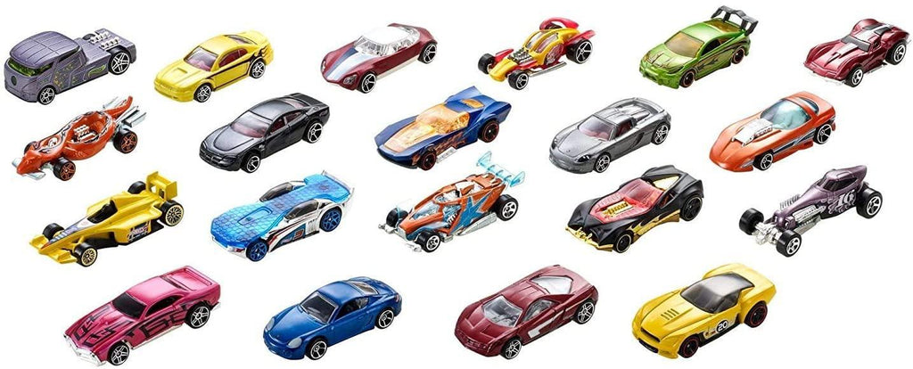 Hot Wheels 20 Diecast Mini Toy Cars Pack - TOYBOX Toy Shop