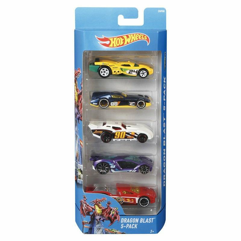 Hot Wheels Cars 5 Pack - Assorted - TOYBOX Toy Shop