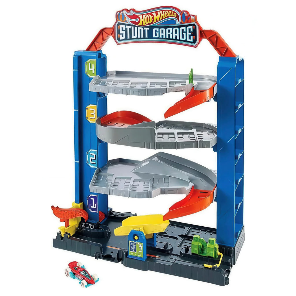 Hot Wheels City Stunt Garage Playset - TOYBOX Toy Shop