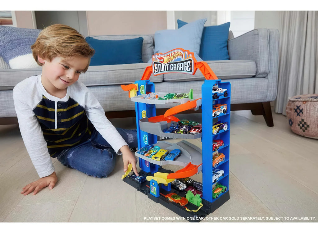 Hot Wheels City Stunt Garage Playset - TOYBOX Toy Shop