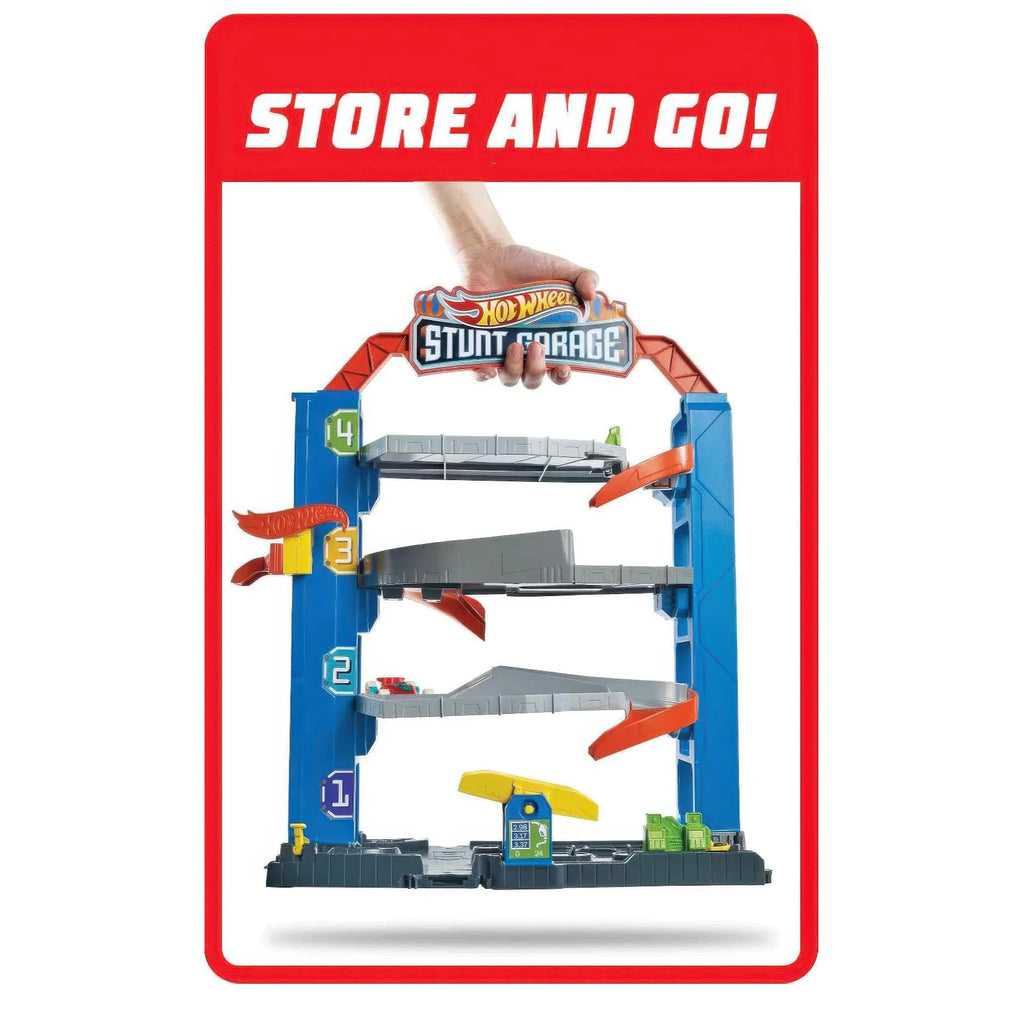 Hot Wheels City Stunt Garage Playset - TOYBOX Toy Shop