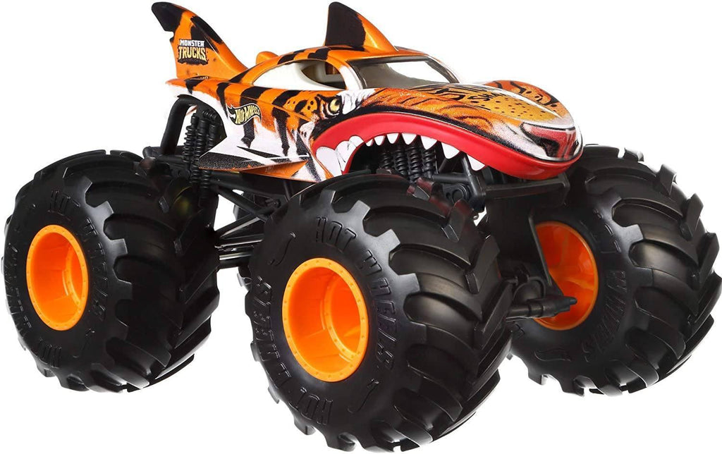 Hot Wheels GCX21 Monster Trucks Tiger Shark - TOYBOX Toy Shop