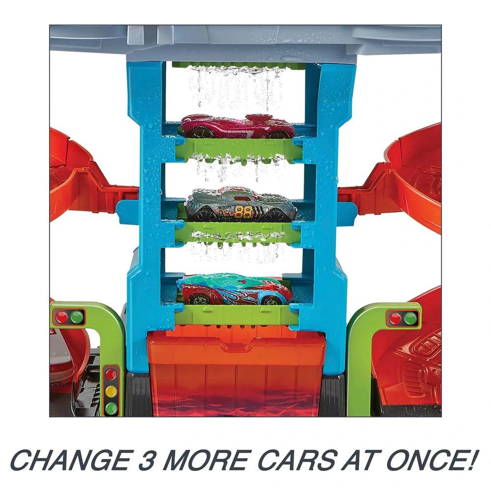 Hot Wheels Mega Tower Car Wash Playset - TOYBOX Toy Shop