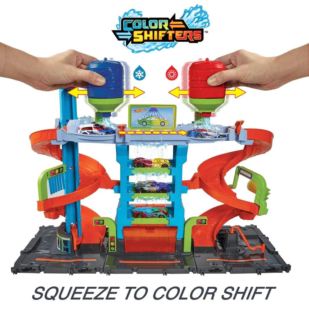 Hot Wheels Mega Tower Car Wash Playset - TOYBOX Toy Shop