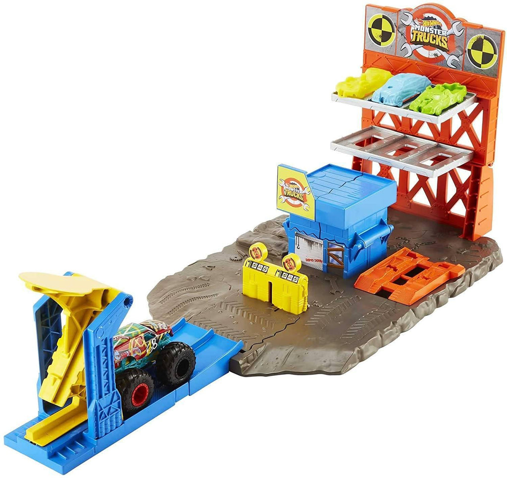 Hot Wheels Monster Trucks Blast Station Playset - TOYBOX Toy Shop