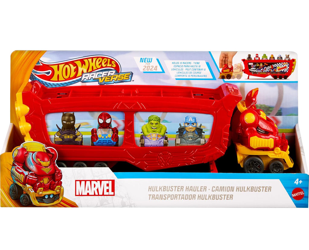 Hot Wheels RacerVerse Marvel Hulkbuster Hauler - TOYBOX Toy Shop