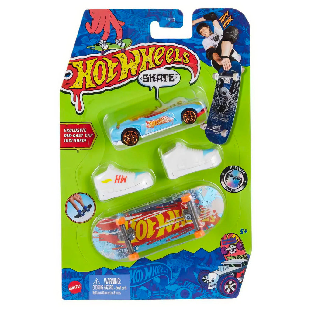 Hot Wheels Skate Collector Skate Shoes & Car - Assortment - TOYBOX Toy Shop