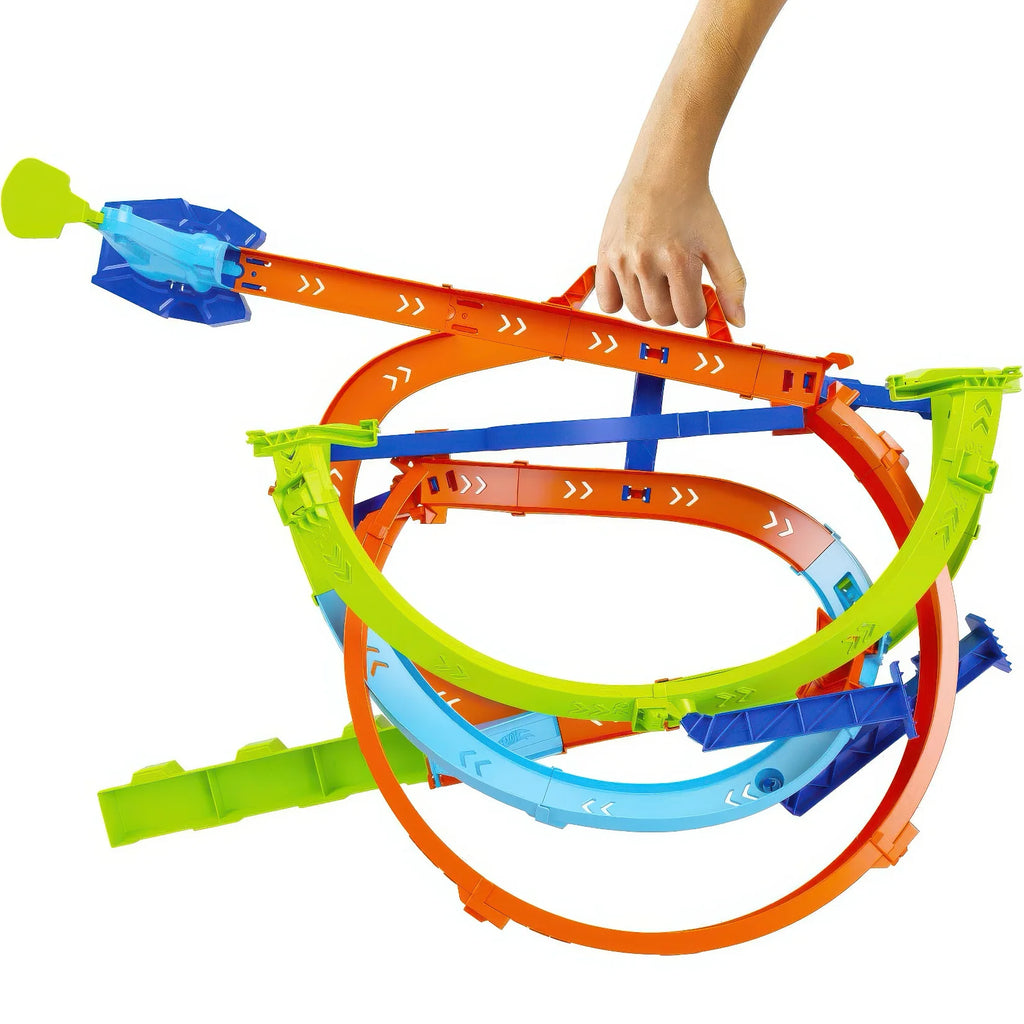 Hot Wheels Loop Cyclone Challenge Car Track Set - TOYBOX Toy Shop