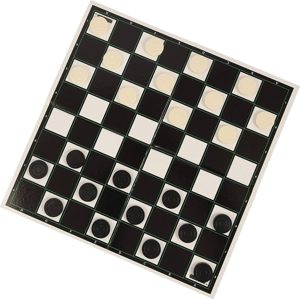 HTI Traditional Games Draughts Board Game - TOYBOX Toy Shop