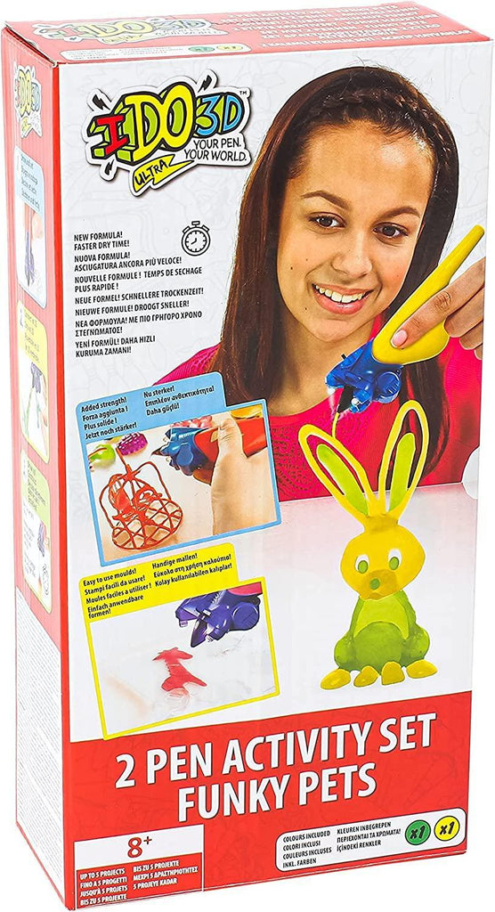 IDO3D Ultra 2 Pen Set - Assorted - TOYBOX Toy Shop